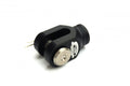 BRAKE CLEVIS REAR BLACK CR XR, FIR ASRBC-02, CNC ALLOY