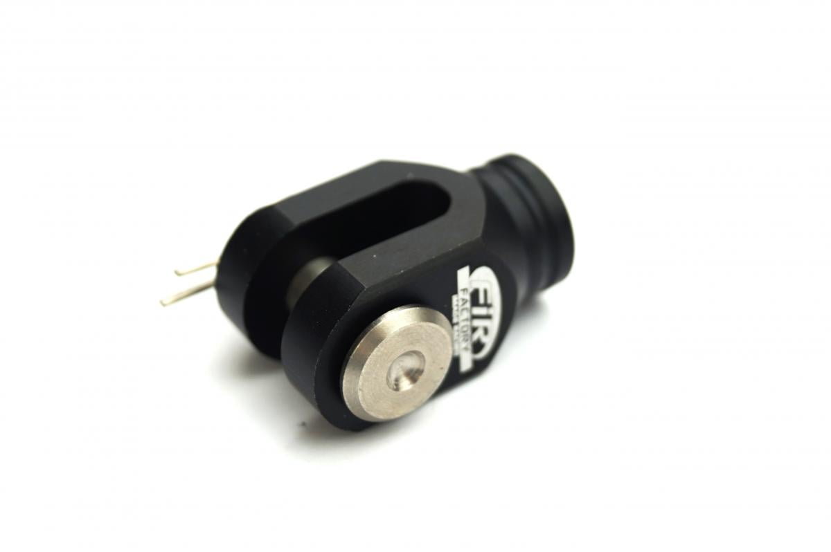 BRAKE CLEVIS REAR BLACK CR XR, FIR ASRBC-02, CNC ALLOY