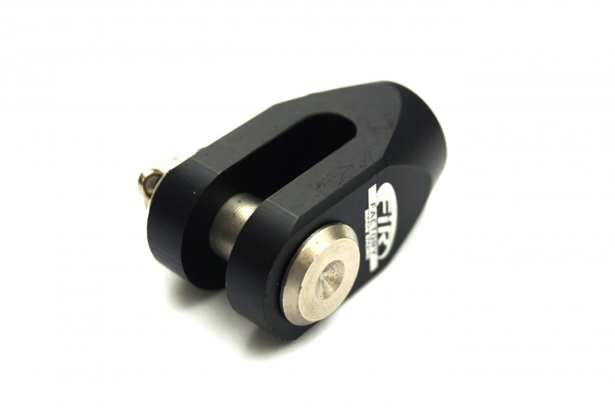 BRAKE CLEVIS REAR BLACK YZ, FIR ASRBC-05, CNC ALLOY