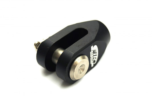 BRAKE CLEVIS REAR BLACK YZ, FIR ASRBC-05, CNC ALLOY