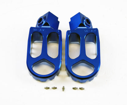 FOOT PEGS BLUE GASGAS/HUSQVARNA/KTM, FIR ASF-05, CNC ALLOY, 59003041250, 59003040250