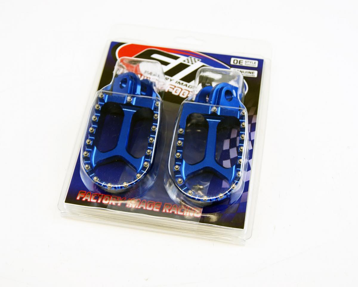 FOOT PEGS BLUE GASGAS/HUSQVARNA/KTM, FIR ASF-05, CNC ALLOY, 59003041250, 59003040250