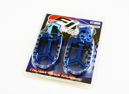 FOOT PEGS BLUE GASGAS/HUSQVARNA/KTM, FIR ASF-19, CNC ALLOY