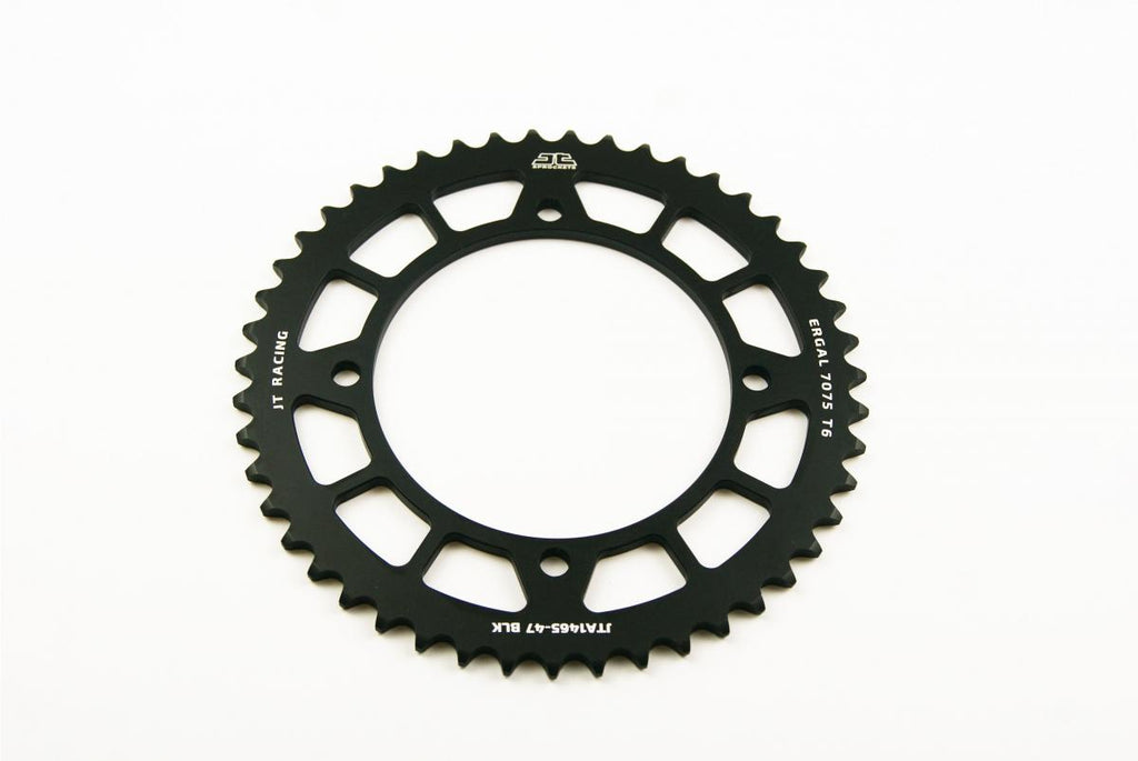 REAR SPROCKET ALLOY Black, JTA1465.47 7075-T6 Aluminium