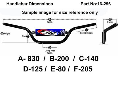 NLA TS RV TC STEEL CLASSIC HANDLEBARS, /CHROMEFINISH, 56110-28000 56110-32201 56110-27700