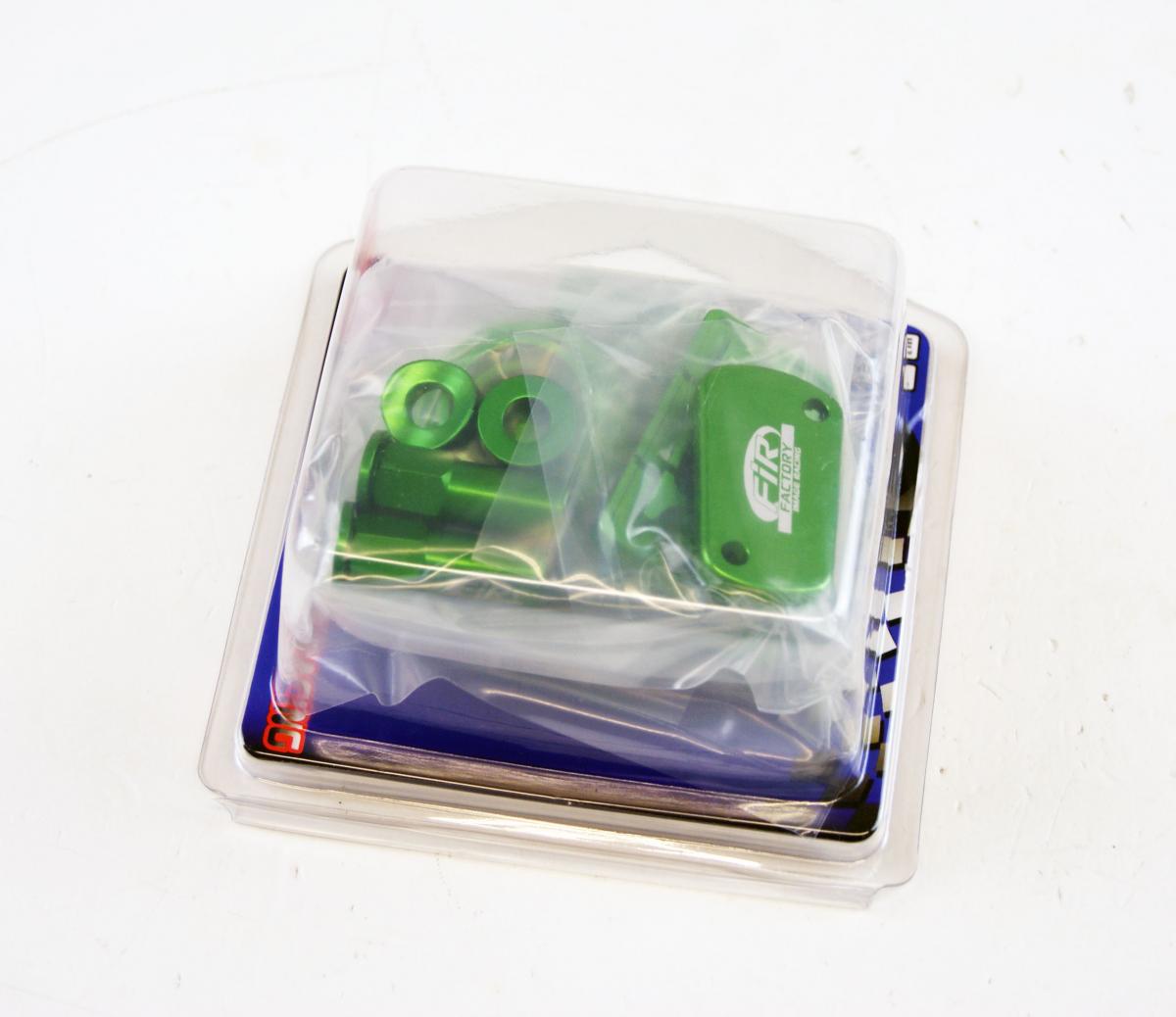 11PC BLING KIT KAWASAKI 250/450, FIR CPK-201, CNC ALLOY, AXLE BLOCK, CAPS, TYRE NUT