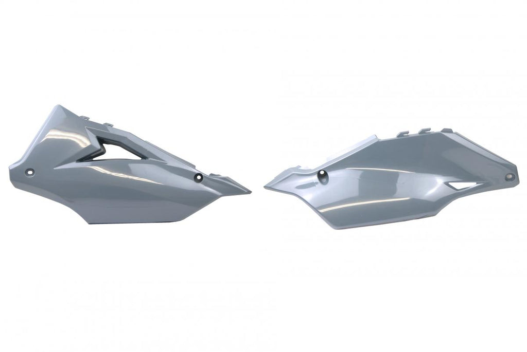 SIDE PANELS 2019-23 KX450 QUANTUM GREY, RTECH R-FIKXFGR0019