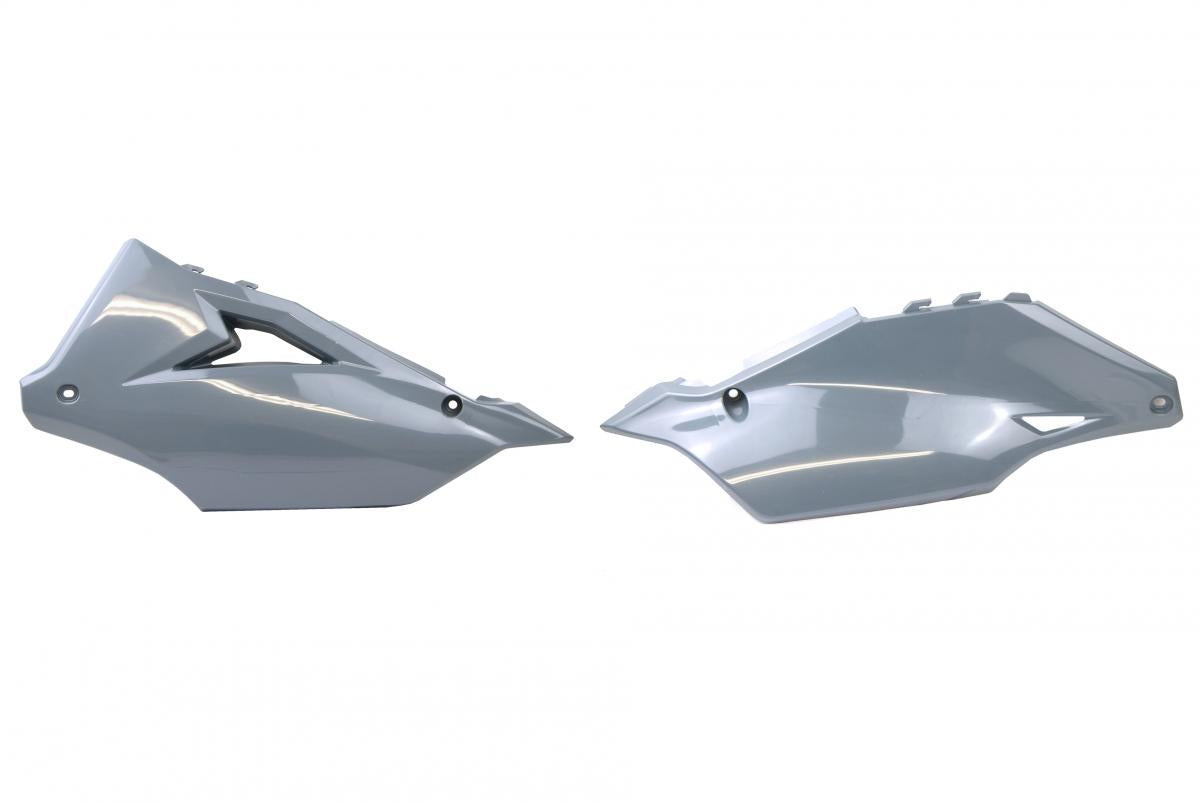 SIDE PANELS 2019-23 KX450 QUANTUM GREY, RTECH R-FIKXFGR0019