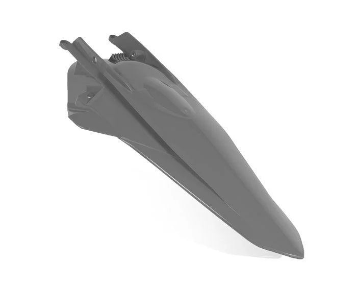 REAR FENDER 2020-23 EXC/EXCF/XC-W/XCF-W, RTECH R-PPKTMGR0020 QUANTUM GREY