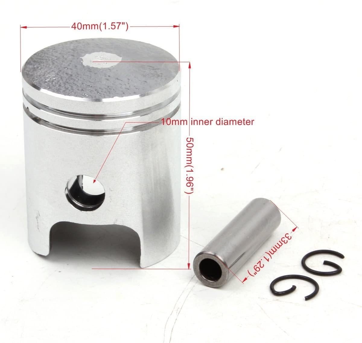 PISTON KIT 40mm 1981-2021 YAMAHA PW50 18U-11631-00-A0