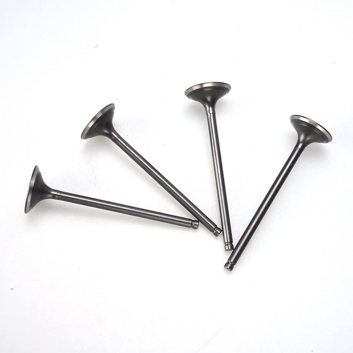 VALVE SET-4 EXHAUST + INTAKE 1999-2014 HONDA TRX400 14761-KG0-003 14751-KCY-670