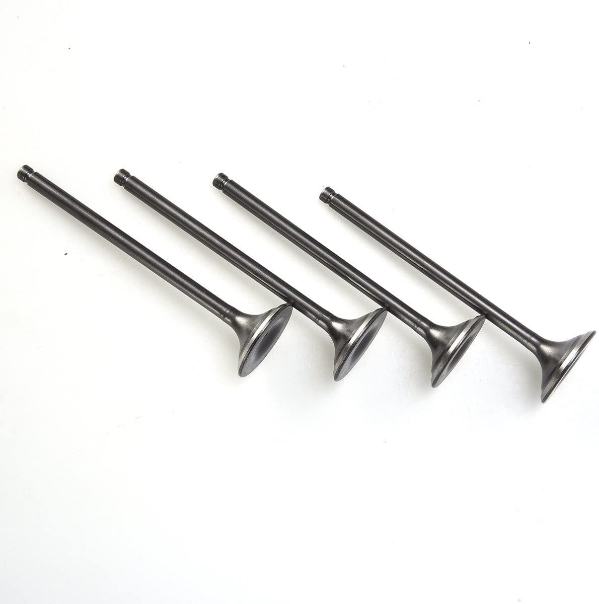 VALVE SET-4 EXHAUST + INTAKE 1999-2014 HONDA TRX400 14761-KG0-003 14751-KCY-670