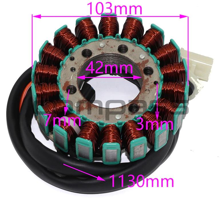 STATOR COIL XV250 YAMAHA XV250 V-Star Virago 1992-2015 XV125 1997 XV 125 250, 3DM-81410-00-00 2UJ-81410-00-00 4DN-81410-00-00 3TB-81410-00