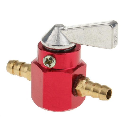 FUEL TAP INLINE RED