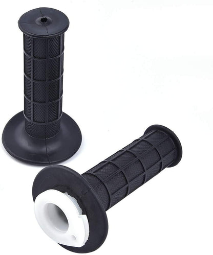 THROTTLE TWISTGRIP ASSY GRIPS + CABLE., Throttle Clamp Racing Alloy