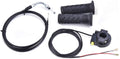 THROTTLE TWISTGRIP ASSY GRIPS + CABLE.