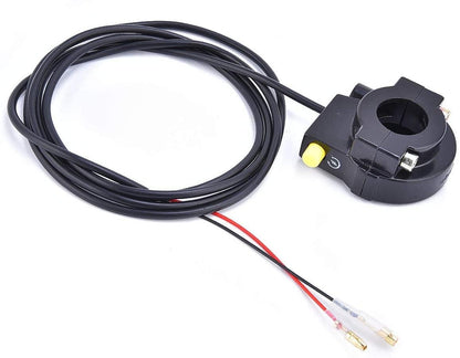 THROTTLE TWISTGRIP ASSY GRIPS + CABLE.