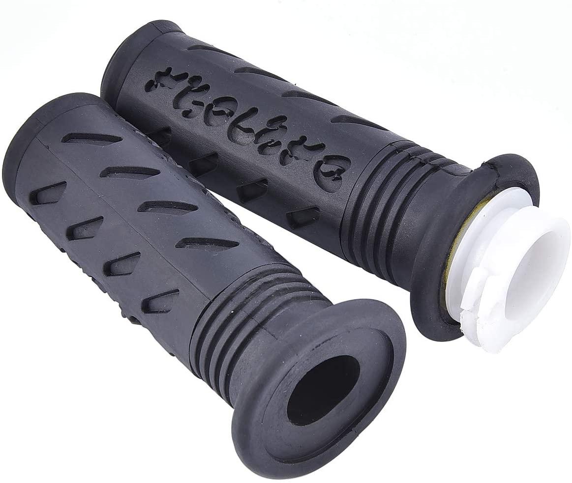 THROTTLE TWISTGRIP ASSY GRIPS + CABLE.