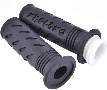 THROTTLE TWISTGRIP ASSY GRIPS + CABLE.