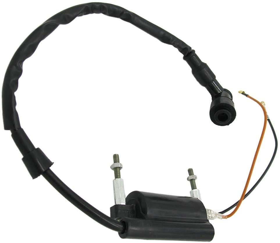 COIL IGNITION & PLUG CAP KAWASAKI, 86-04 KLF300 Bayou 21121-1264 21160-1089