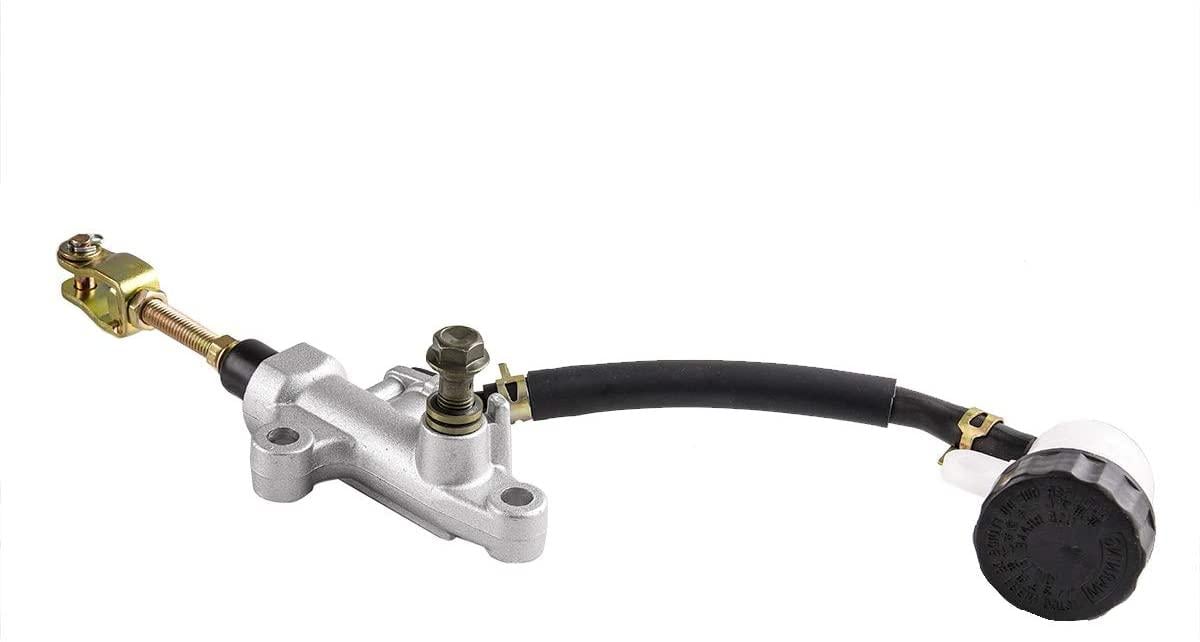 MASTER CYLINDER REAR YAMAHA 1987-2013 YFM 350 X RAPTOR BANSHEE WARRIOR 5FK-2583V-00-00 With 90* Reservoir
