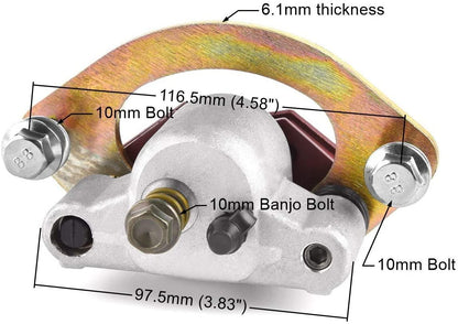 BRAKE CALIPER RH FRONT, 1911151, 1911302 POLARIS