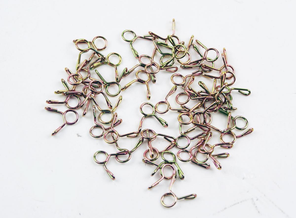 HOSE CLAMP / CLIP ID: 5mm PACK 50, OD PIPE DIA RANGE 5.1MM - 6MM