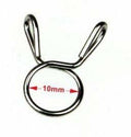 HOSE CLAMP / CLIP ID: 10mm PACK 50, OD PIPE DIA RANGE 10.5MM - 11MM
