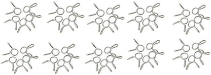 HOSE CLAMP / CLIP ID: 12mm PACK 50, OD PIPE DIA RANGE 12.5MM - 13MM