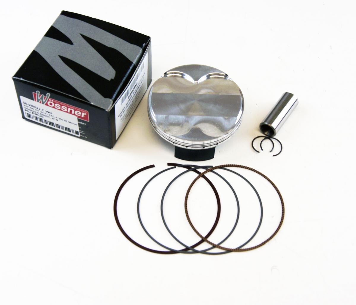 PISTON KIT 20-21 EXC-F 350 87.98mm, WOSSNER 8990DC, KTM
