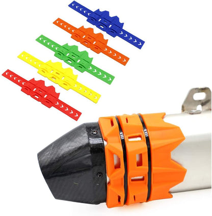 EXHUST MUFFLER PROTECTOR BLUE