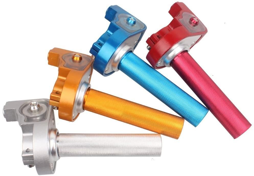 THROTTLE TWISTGRIP ASSY RED.