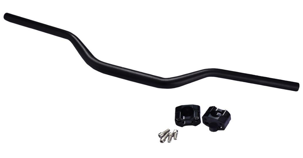 TAPER HANDLEBAR KIT MED BLACK