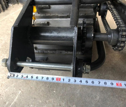 PIT BIKE TRACK KIT WITH SKI (40KG), TRACK CONVERSION KIT