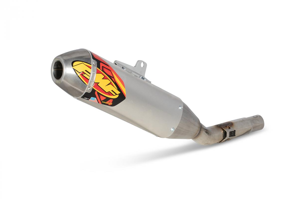Powercore 4 Hex Exhaust Silencer 21-24 Kawasaki KX 250 F X - FMF 042392