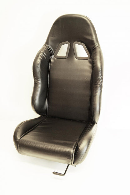 BUGGY GO KART UNIVERSAL SINGLE BUCKET SEAT LARGE WITH MOUNTING RAILS