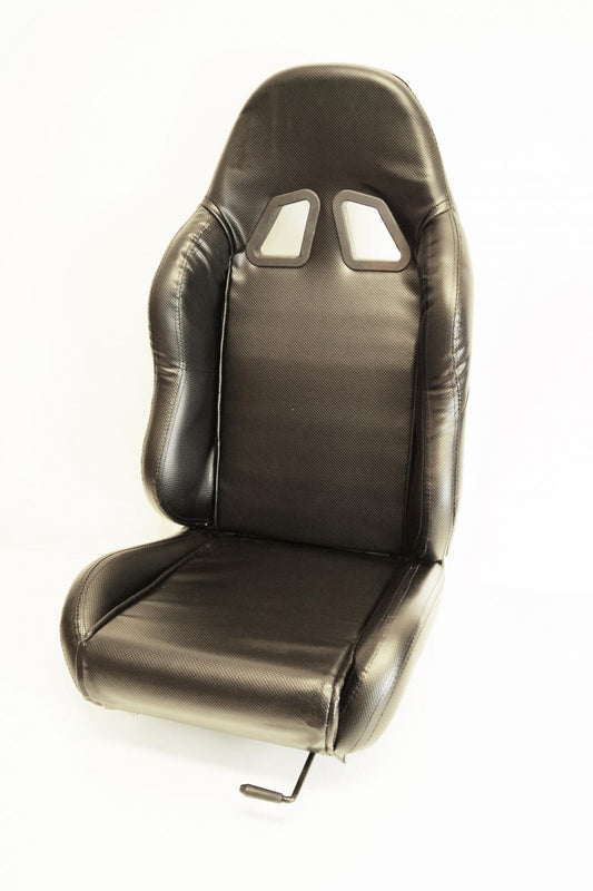 BUGGY GO KART UNIVERSAL SINGLE BUCKET SEAT LARGE WITH MOUNTING RAILS