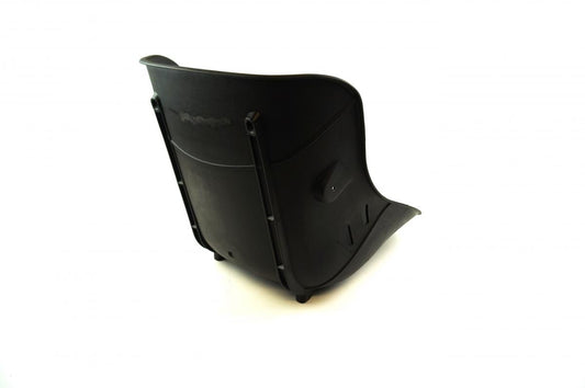 BUGGY GO KART SEAT FRP, UNIVERSAL BUCKET SEAT, FIBERGLASS GLOSS BLACK