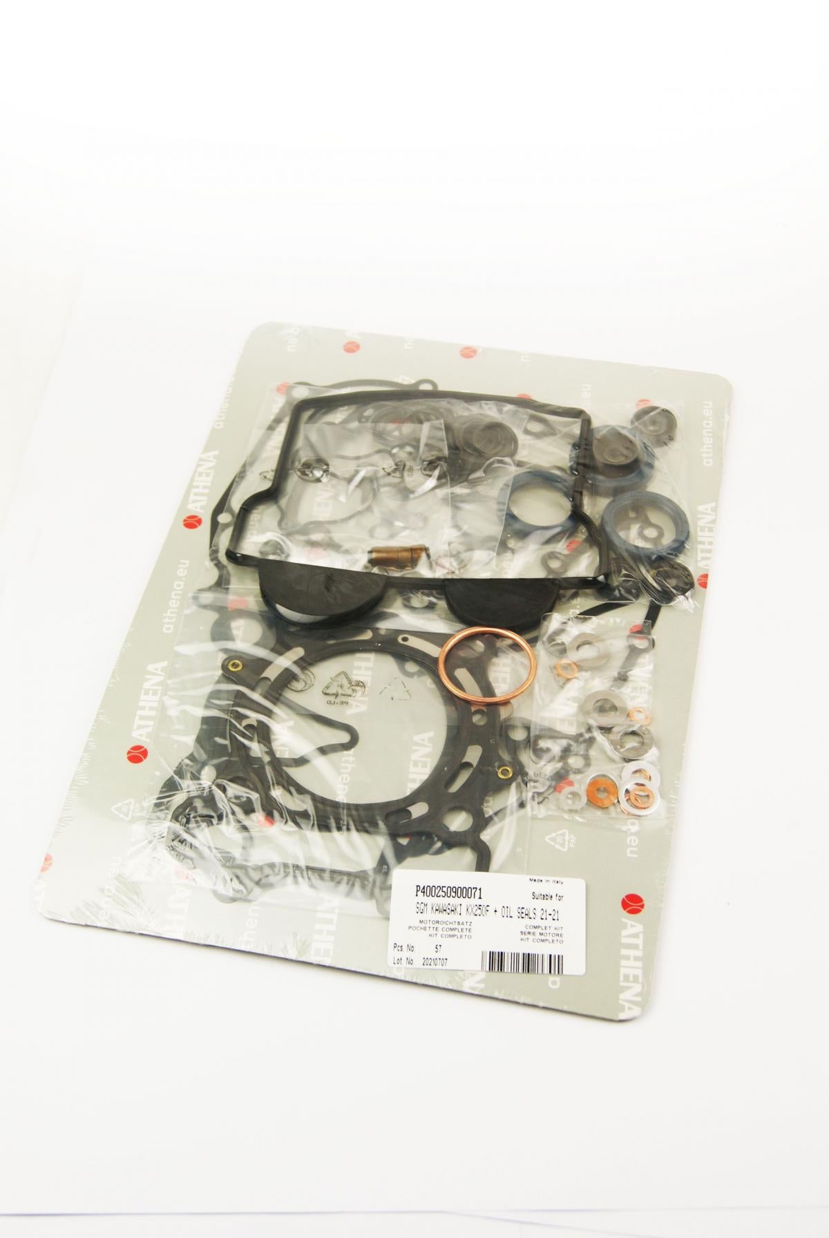 COMPLETE GASKET KIT KAWASAKI KX 250/X 21-24, ATHENA P400250900071