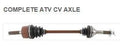 6 BALL HD DRIVESHAFT REAR LH, ALLBALLS AB6-KW-8-318, 59266-0018, KAWASAKI TERYX 750 4x4 08-11