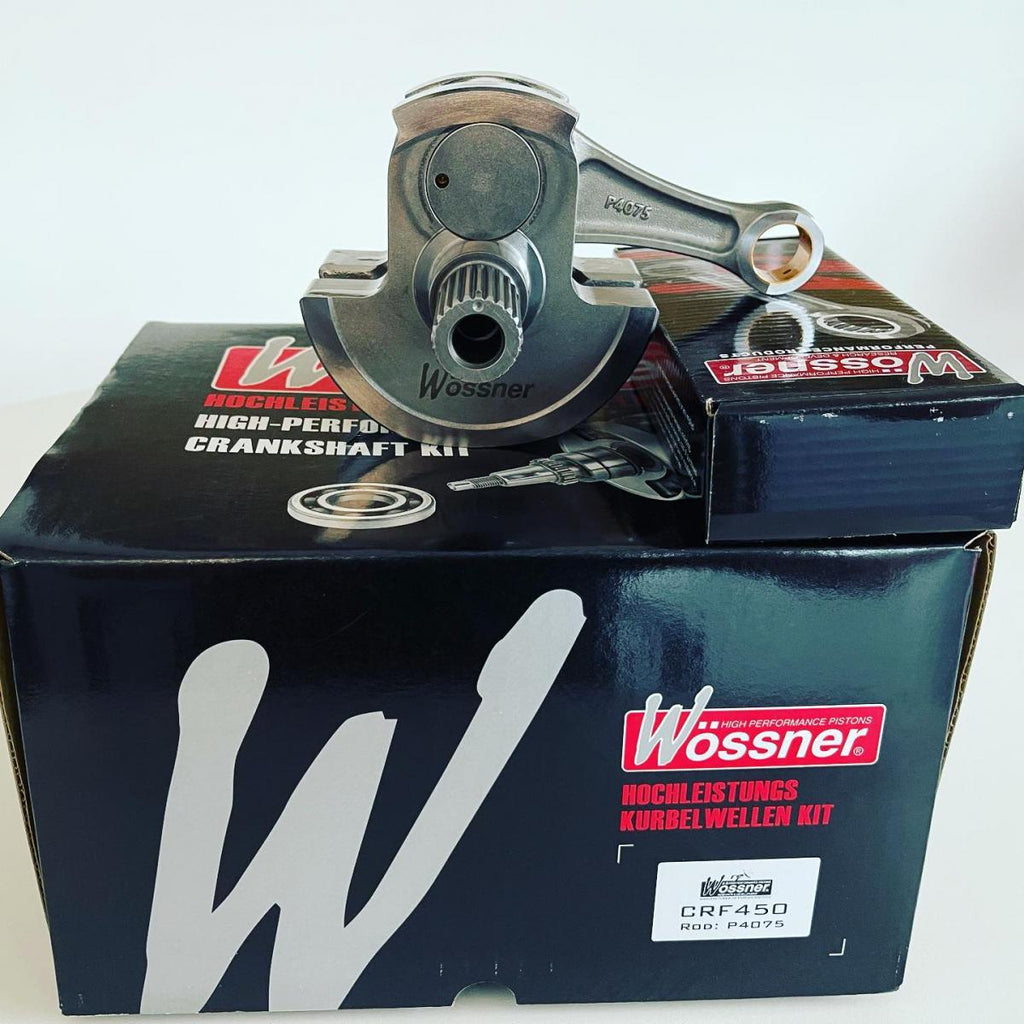 CRANKSHAFT ASSY CRF450R/RX 2017-21, WOSSNER CS4075 HONDA, 13000-MKE-A70