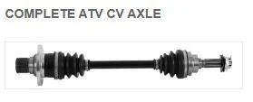 6 BALL HD DRIVESHAFT REAR LH & RH, ALLBALLS AB6-SK-8-320, 64901-31G10, SUZUKI LT-A