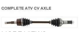 6 BALL HD DRIVESHAFT FRONT LH, ALLBALLS AB6-YA-8-111, 5KM-2510F-11-00 YAMAHA YFM660 Grizzly
