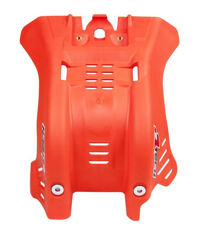 PLASTIC SKID PLATE KTM 125/150, RTECH R-PMKTMAR0125, PLASTIC ENGINE COVER