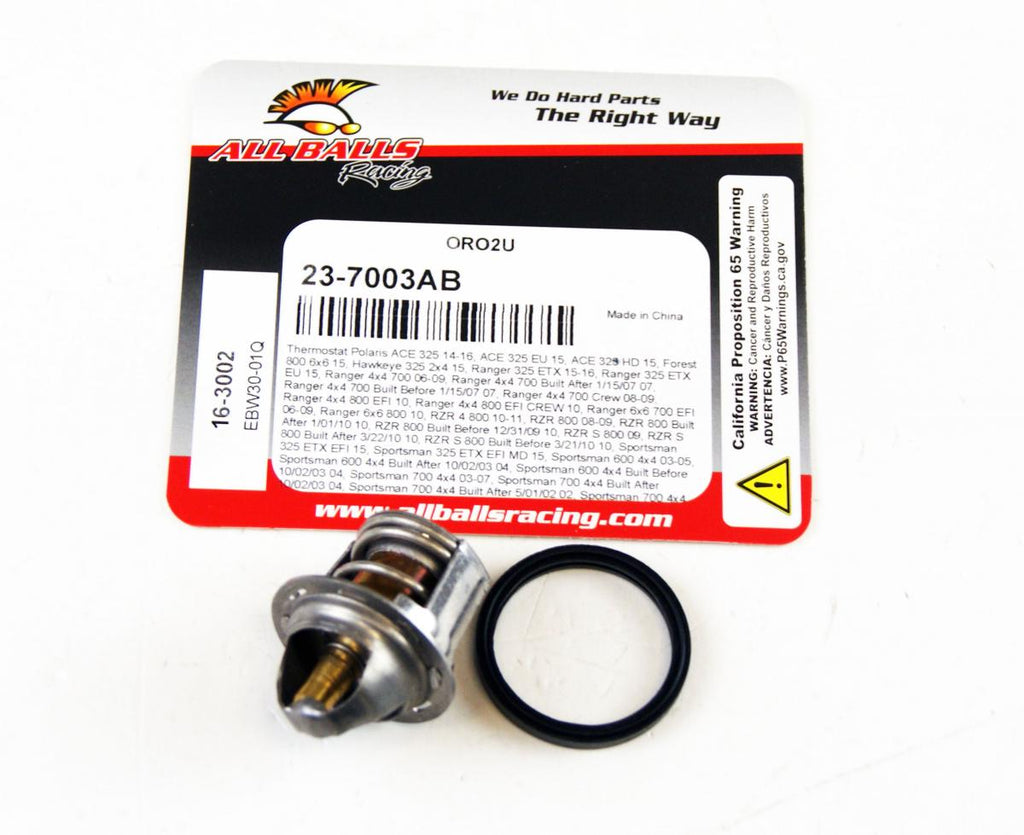 THERMOSTAT 02-16 POLARIS ACE FOREST HAWKEYE RANGER RZR SPORTSMAN ALLBALLS 16-3002 7052308