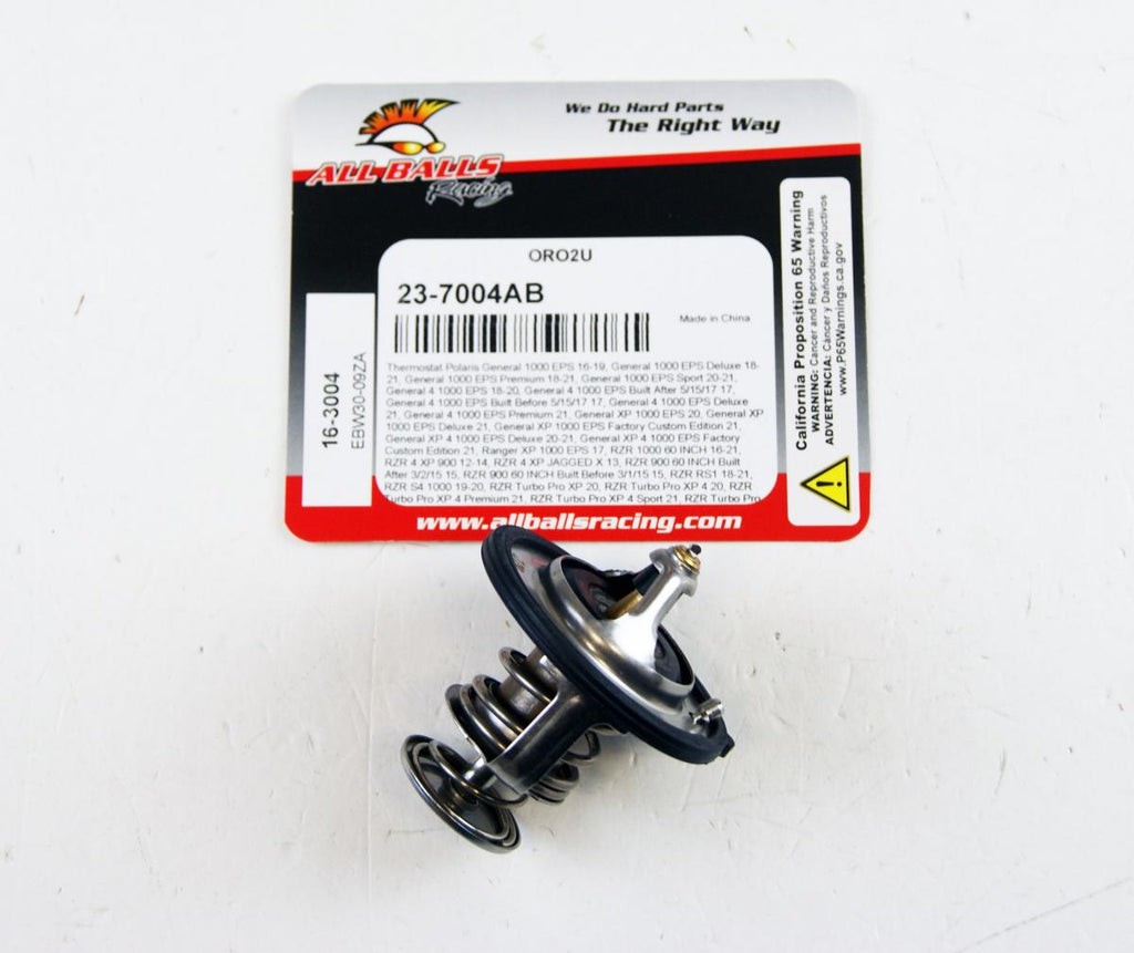 THERMOSTAT 11-20 POLARIS GENERAL RANGER RZR RS1 XP TURBO ALLBALLS 16-3004 7052600