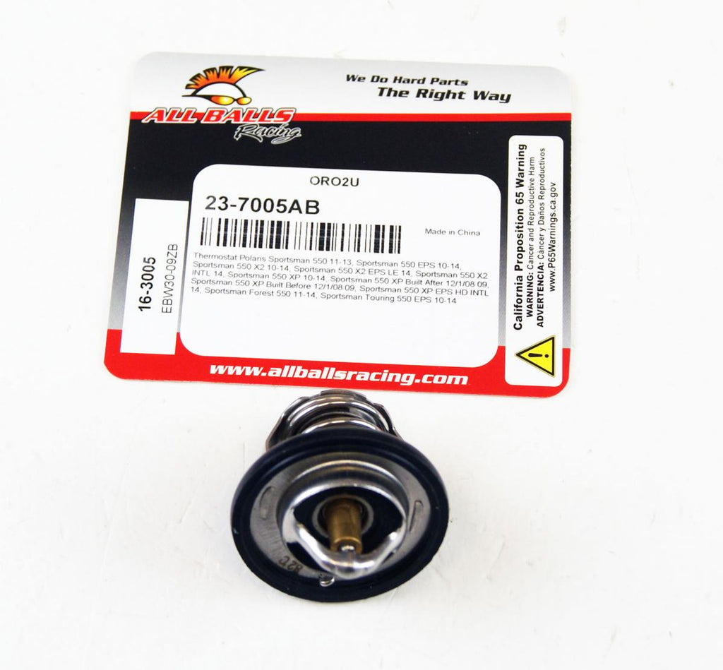 THERMOSTAT 09-14 POLARIS SPORTSMAN X2 XP TOURING FOREST EPS INTL LE 550 ALLBALLS 16-3005 3090135