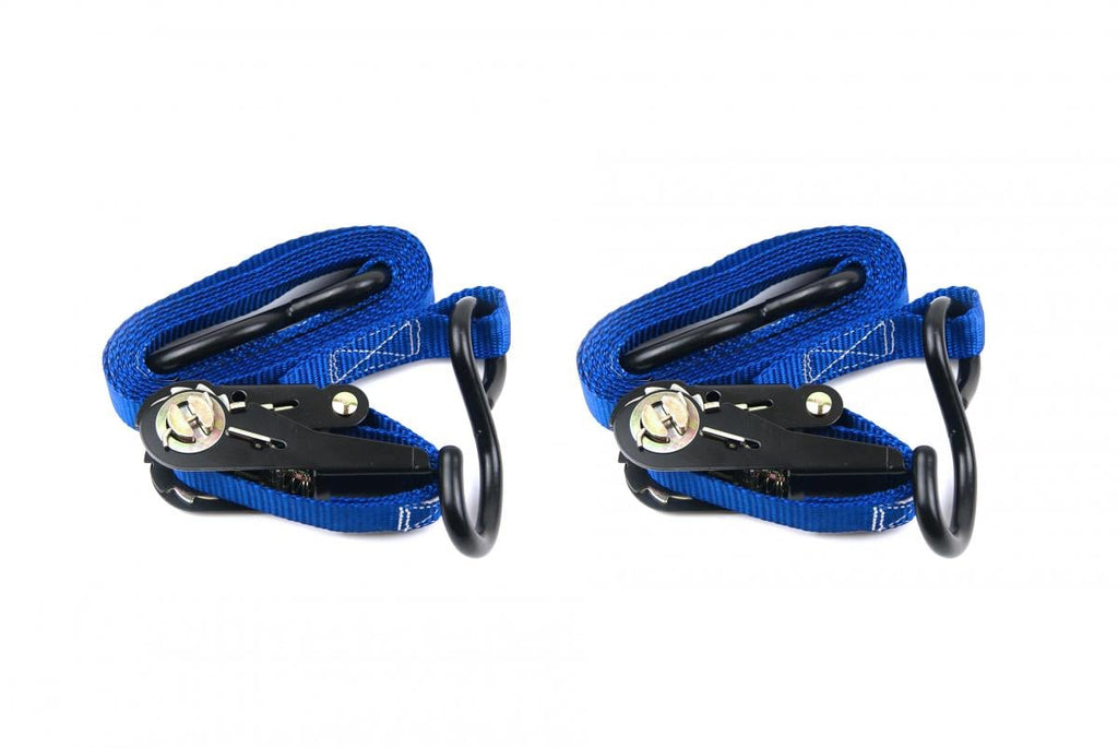 RATCHET TIE DOWN 1 25mm PAIR, (PICK AS A PACK OF 2)