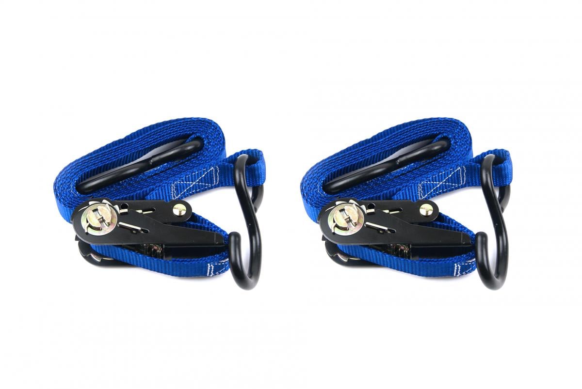 RATCHET TIE DOWN 1 25mm PAIR, (PICK AS A PACK OF 2)