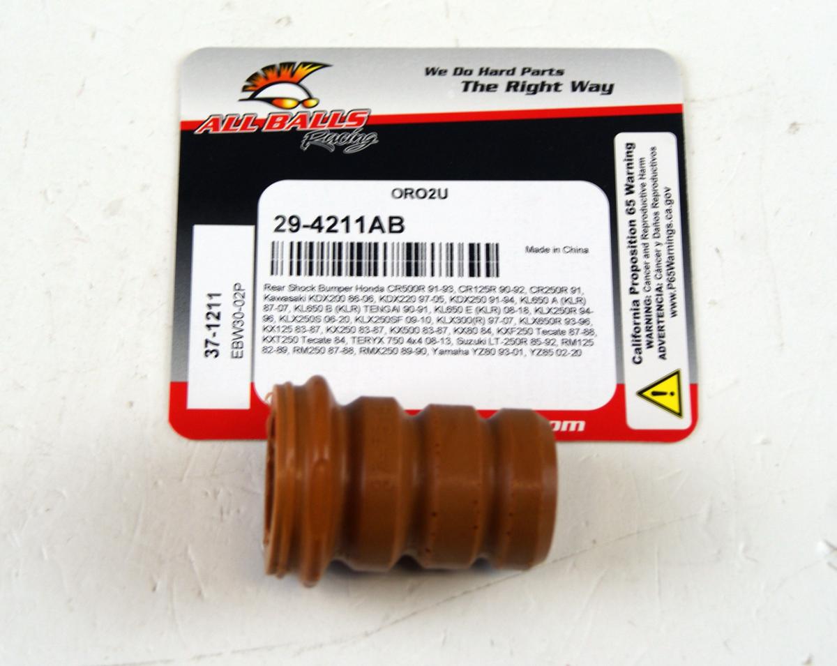 REAR SHOCK BUMPER 82-21 HONDA KAWASAKI SUZUKI YAMAHA ALLBALLS 37-1211